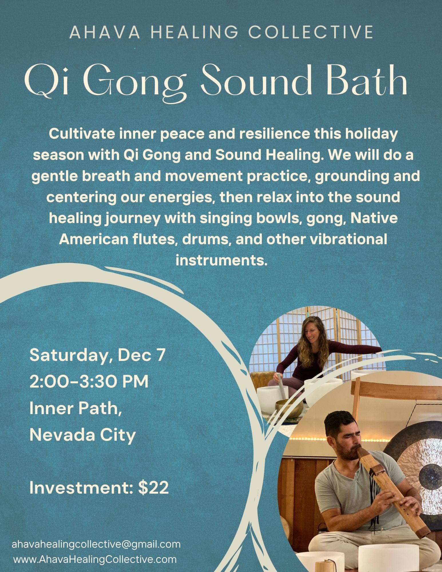 Qi Gong Sound Bath Nevada City